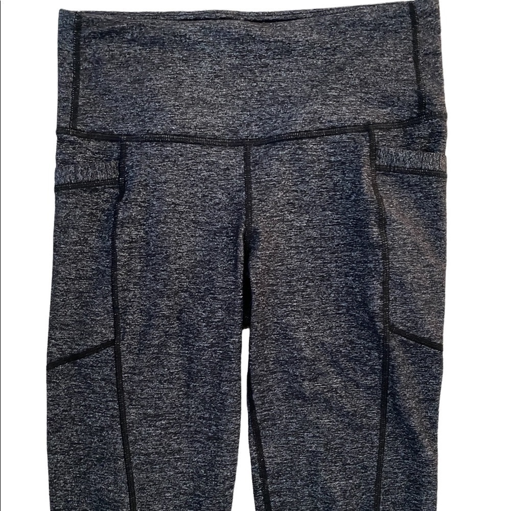 𝅺athleta Dark Gray Leggings w/ 2 Pockets Women XS Comfy!